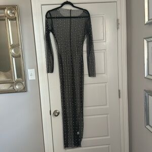 Beaded Sheer Coverup